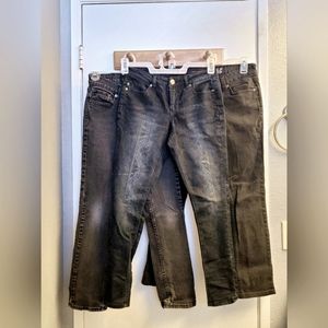 Lot of 3 Skinny Jeans - Size 0